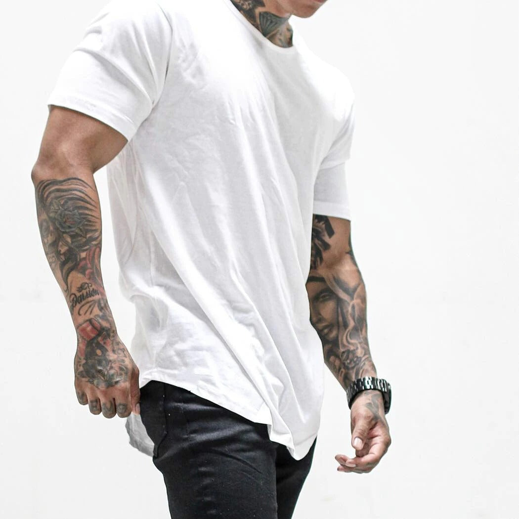 Ceron Round-Hem Shirt