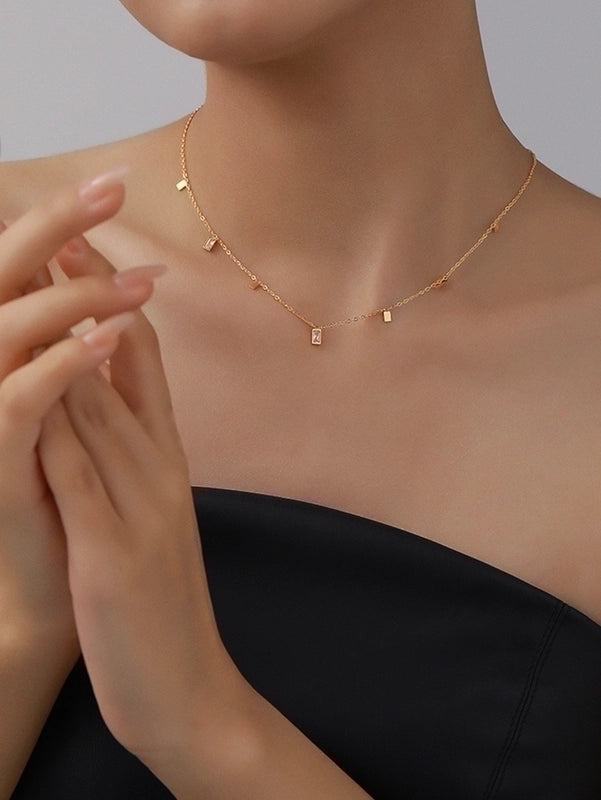 Minimalist Round Stainless Steel Necklace