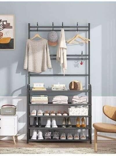 MULTIFUNCTIONAL SHOE AND HAT RACK (4 LAYERS)