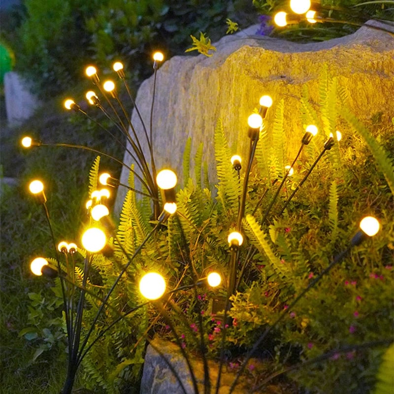 🔥Hot Sale-49% Off🔥Solar Powered Firefly Garden Light