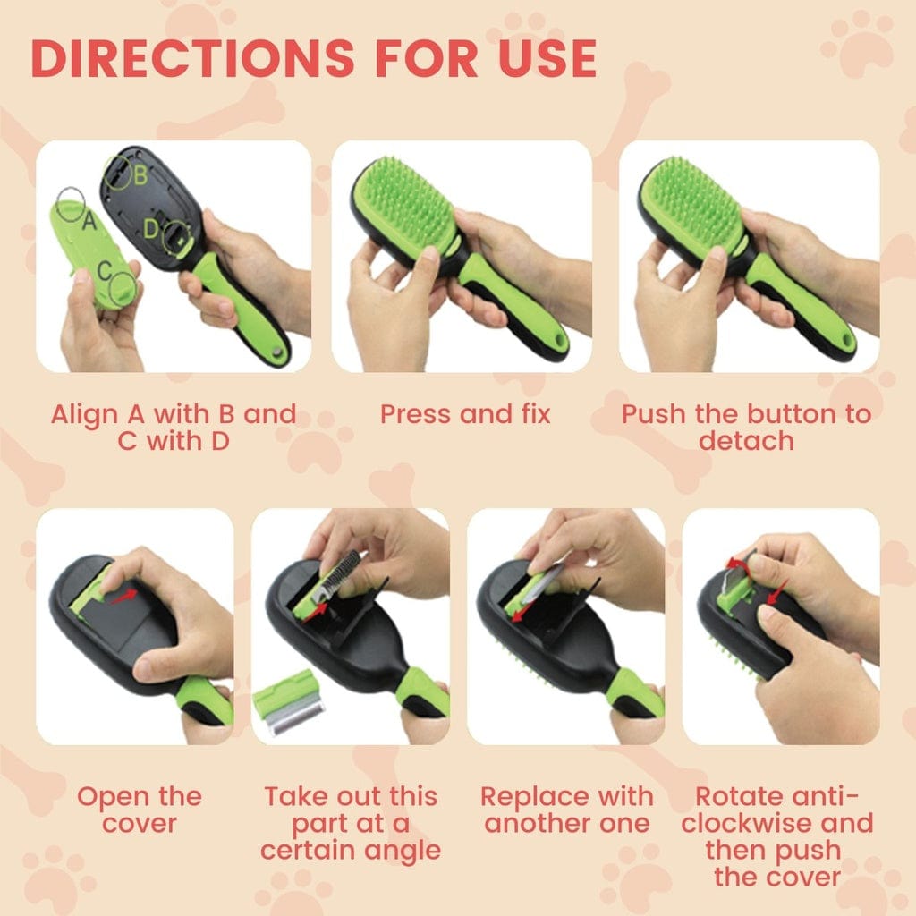 5in1 Pet Grooming Set