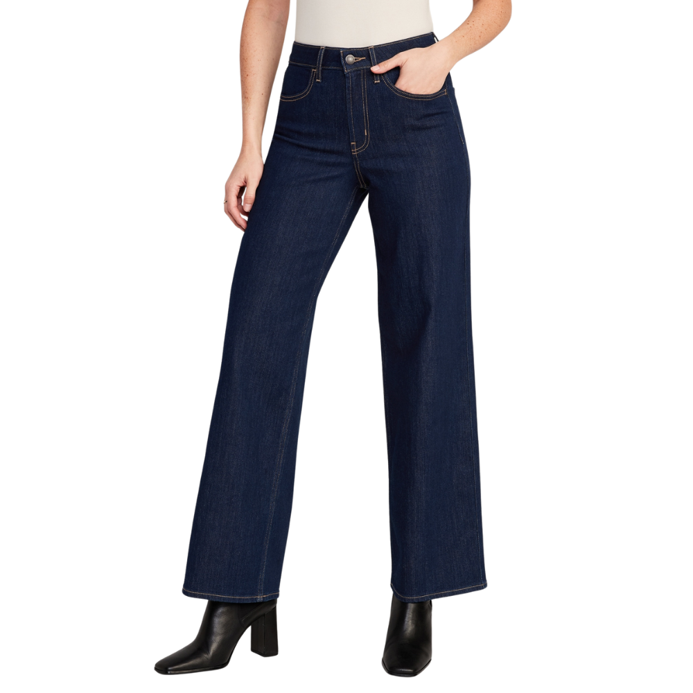 High Rise Wide Jeans