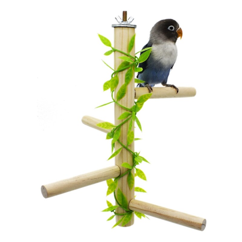 Bird Wooden Platform Perch Toy