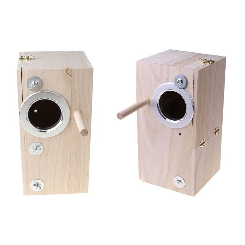 Wooden Bird Breeding Box