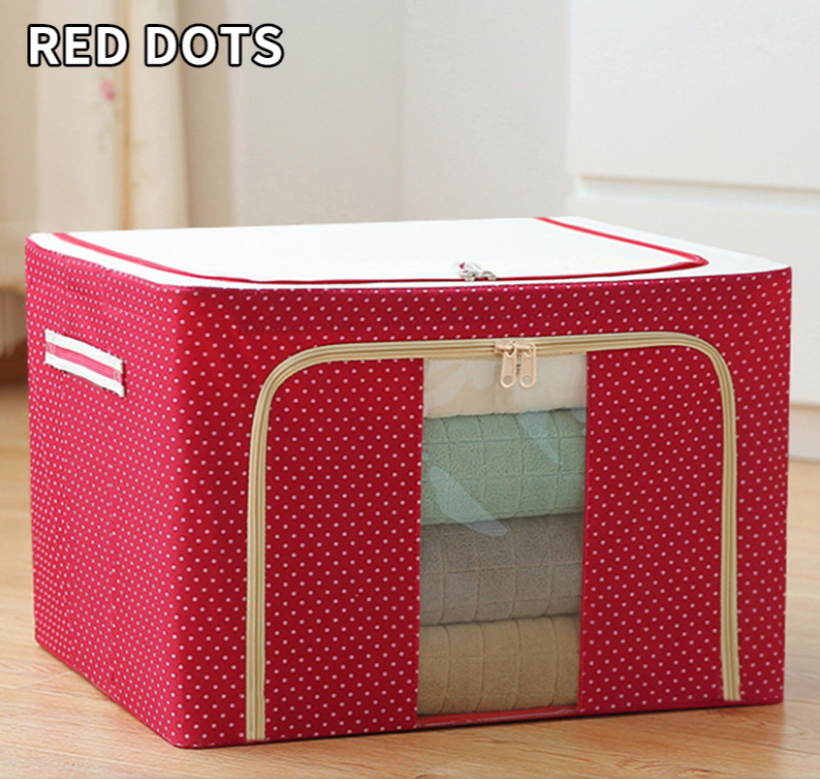 (Summer Hot Sale-30% OFF) -Hahomee™ Oxford Cloth Steel Frame Storage Box