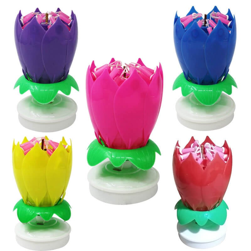 🎂Magic Flower Birthday Candle