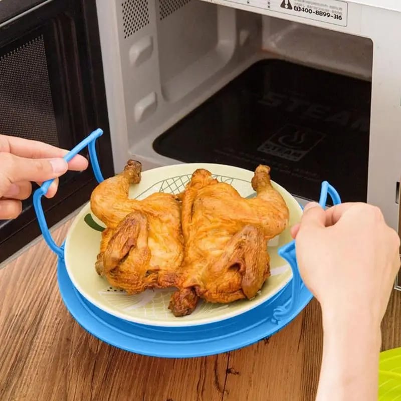 Multifunctional serving tray. or fridge/ Microwave placement rack organizer