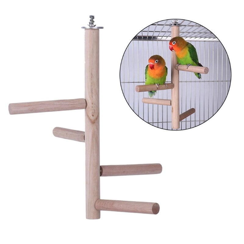 Bird Wooden Perch Toy