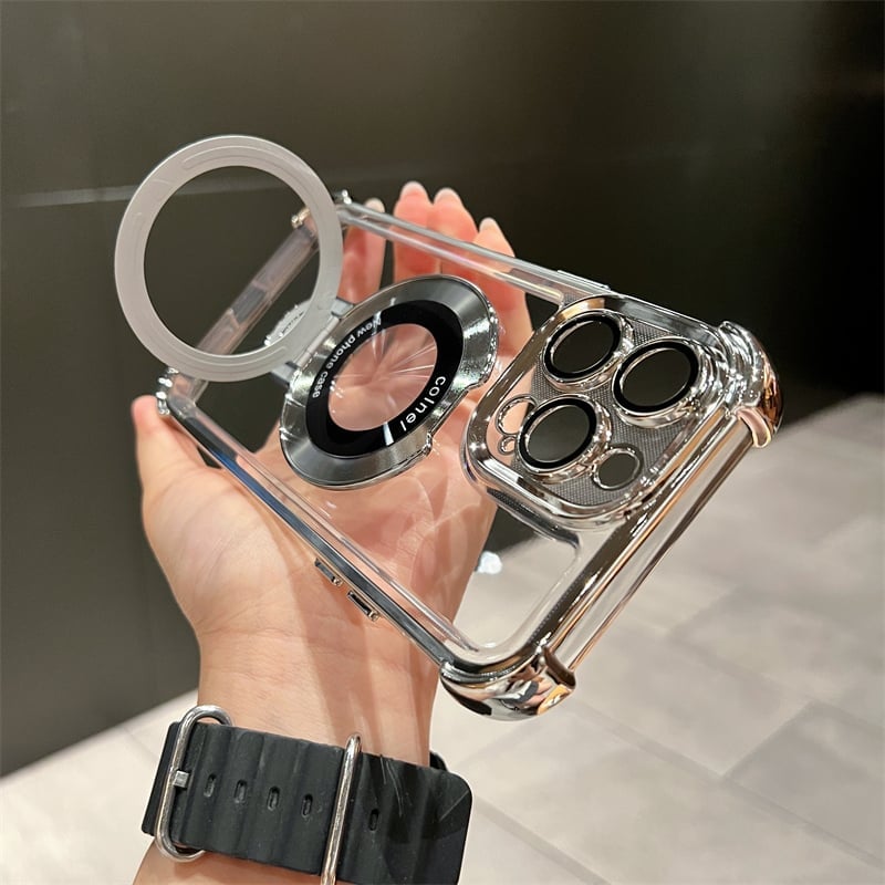 💥Last Day 50% OFF 💥Airbag Four Corners Anti-Drop Magnetic Bracket Case Cover for iPhone