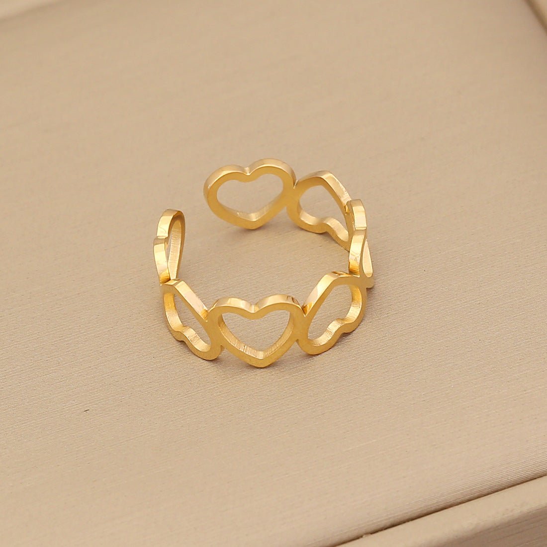 Fashion Heart Stainless Steel Electroplating Necklaces