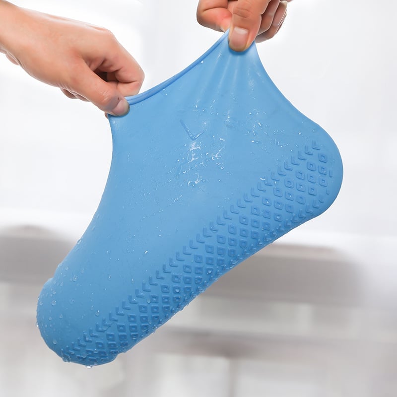 Unisex waterproof silicone overshoes(One pair)