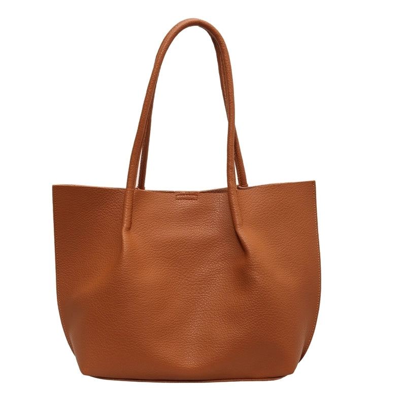 Women's All Seasons Pu Leather Solid Color Vintage Style Square Magnetic Buckle Shoulder Bag