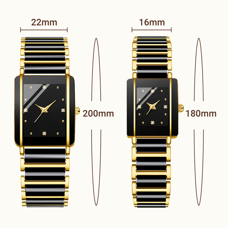 💥Fashion Casual Versatile Square Watch⌚