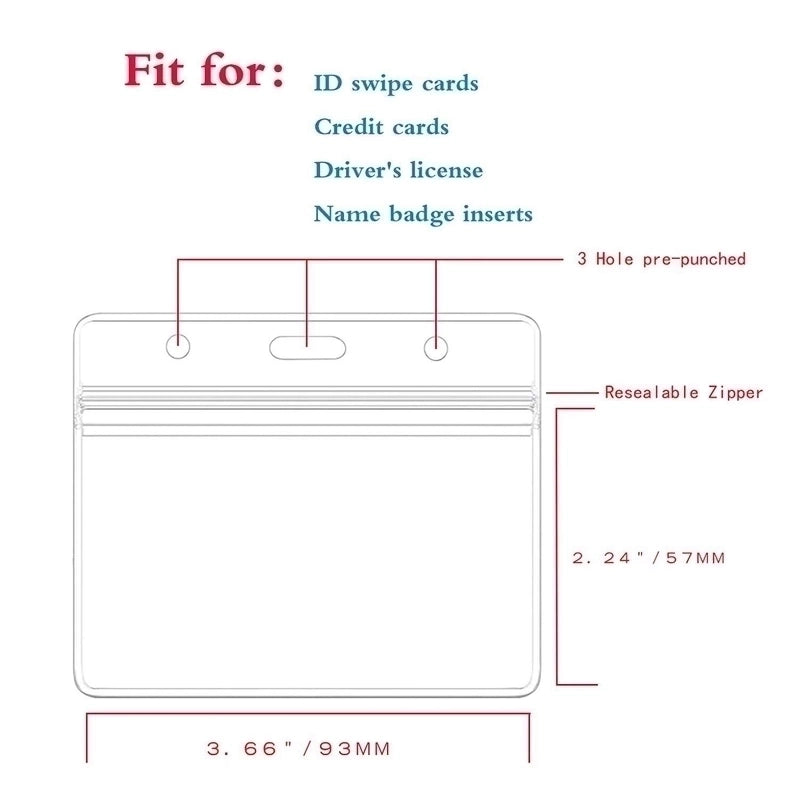 Transparent Pvc Card Holders