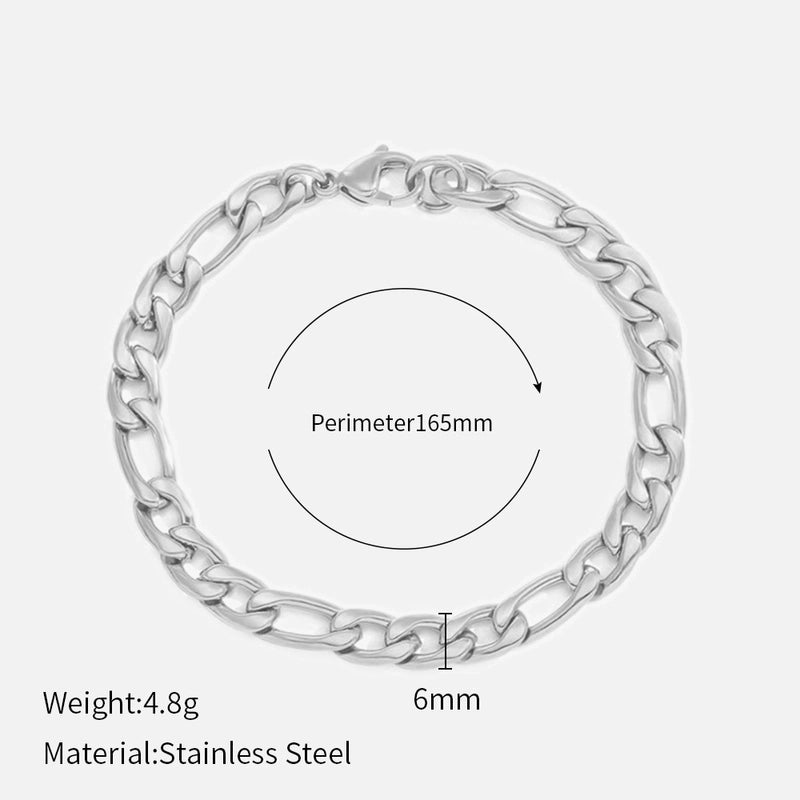 304 Stainless Steel Stainless Steel Bracelets In Bulk