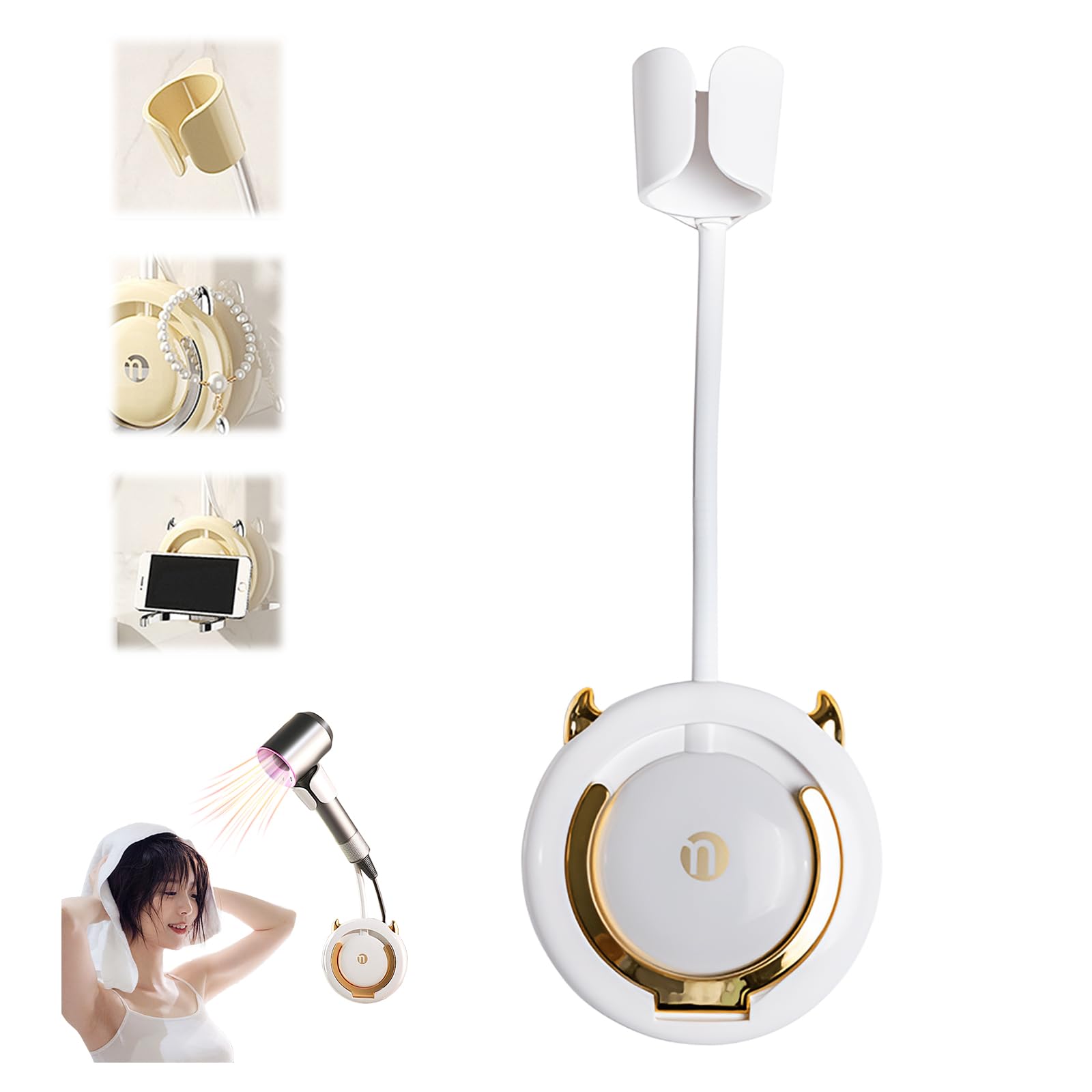 Hair dryer holder