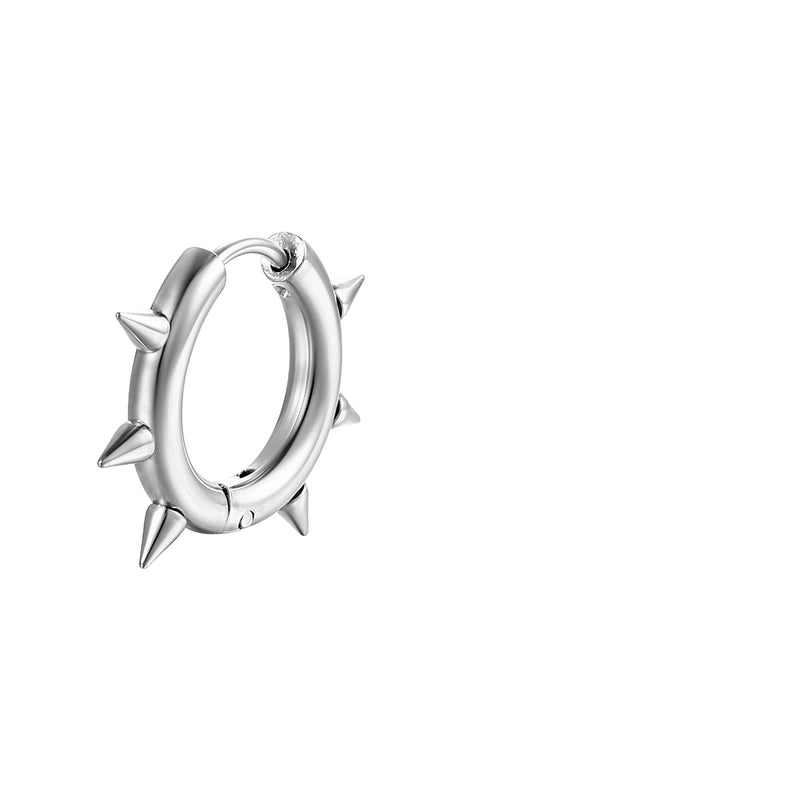 1 Piece Fashion Solid Color Plating 201 Stainless Steel 18K Gold Plated Earrings