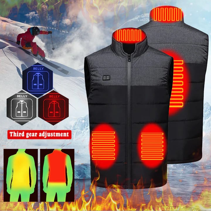 🔥New Unisex Warming Heated Vest 🔥BUY 2 FREE SHIPPING