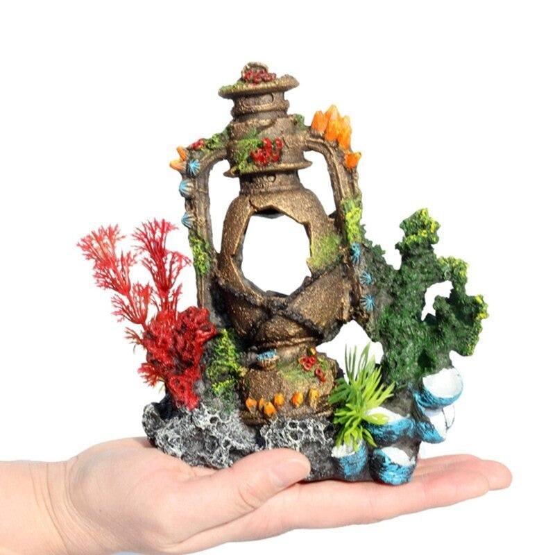 Coral Oil Lamp Ornament For Aquarium