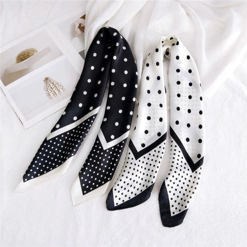 Small Square Scarf Neck Protector Korean Suit Small Scarf