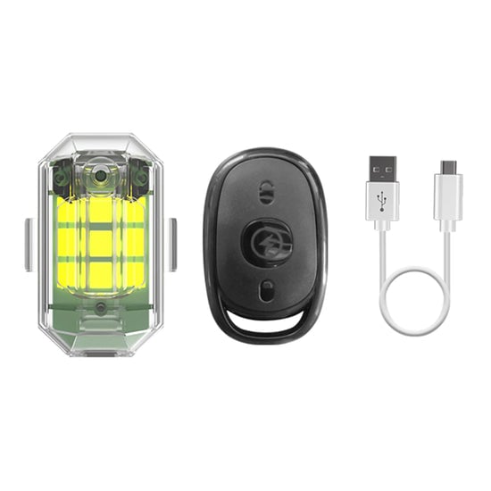 Multipurpose LED strobe warning light for protection