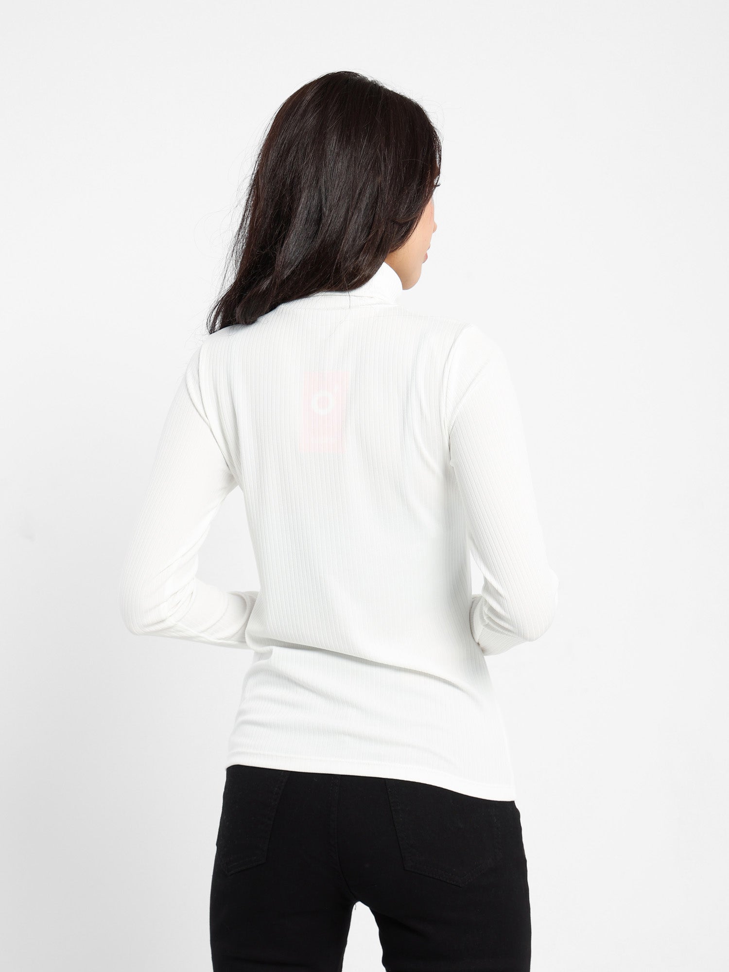Turtle Neck Long Sleeves Top