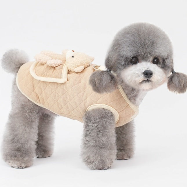 Pocket Bear Design Dog Cat Jacket Vest