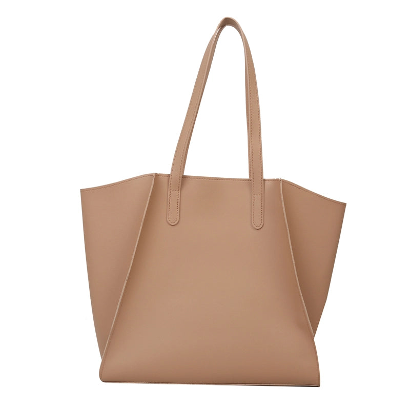 Women's All Seasons Pu Leather Elegant Basic Tote Bag Underarm Bag