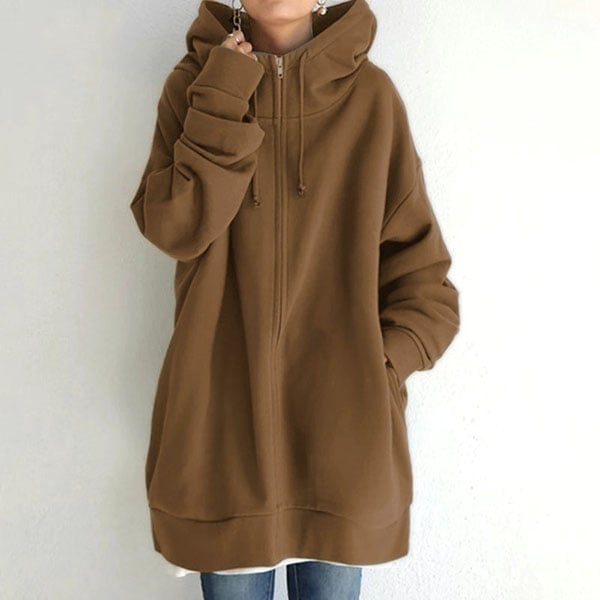 🌷HOT SLAE 49% OFF🌷Women's Autumn/Winter Zipper Hooded Sweater