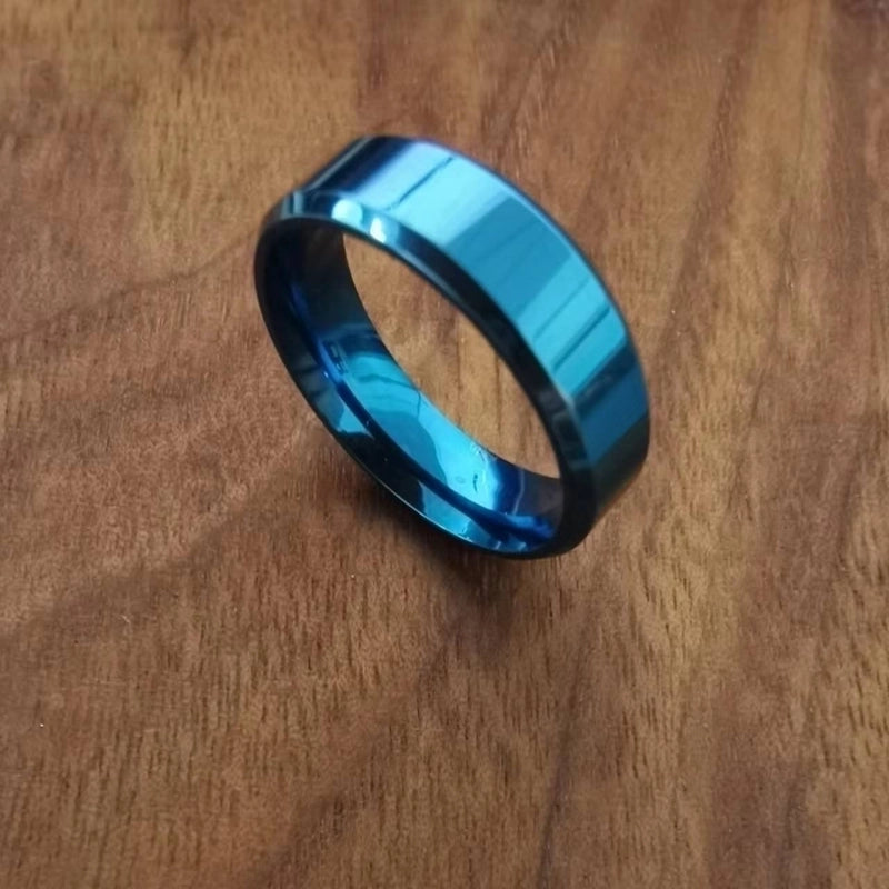 Minimalist Round Stainless Steel No Inlaid Gold Plated