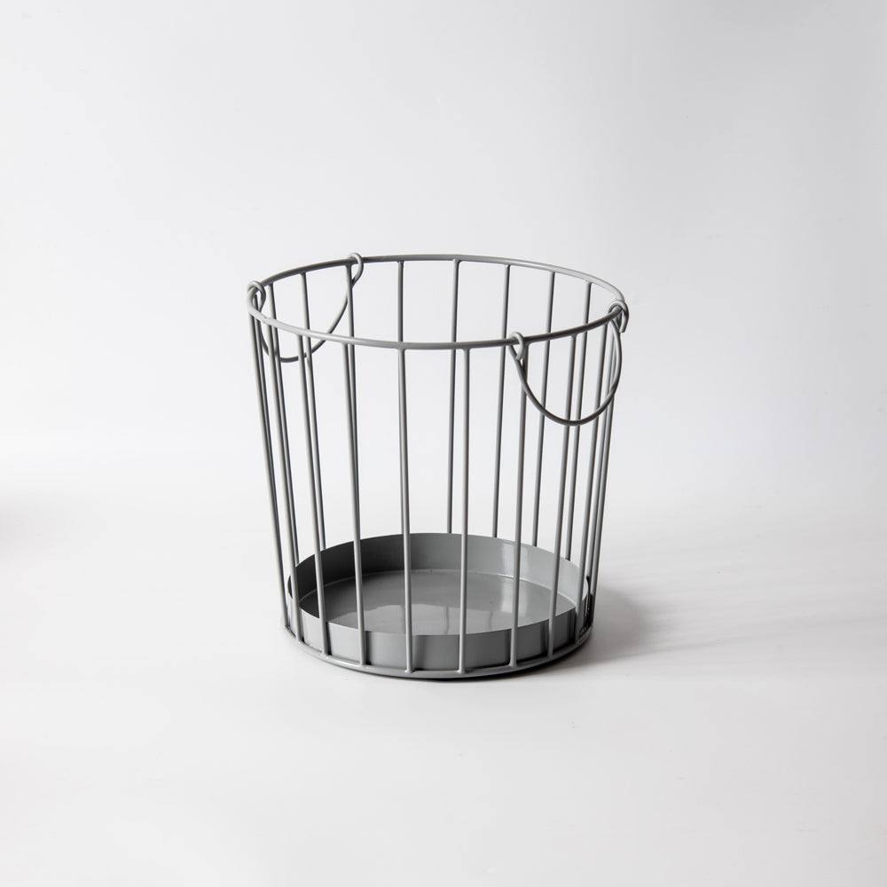 Atrium Storage Basket Small - Cool Grey