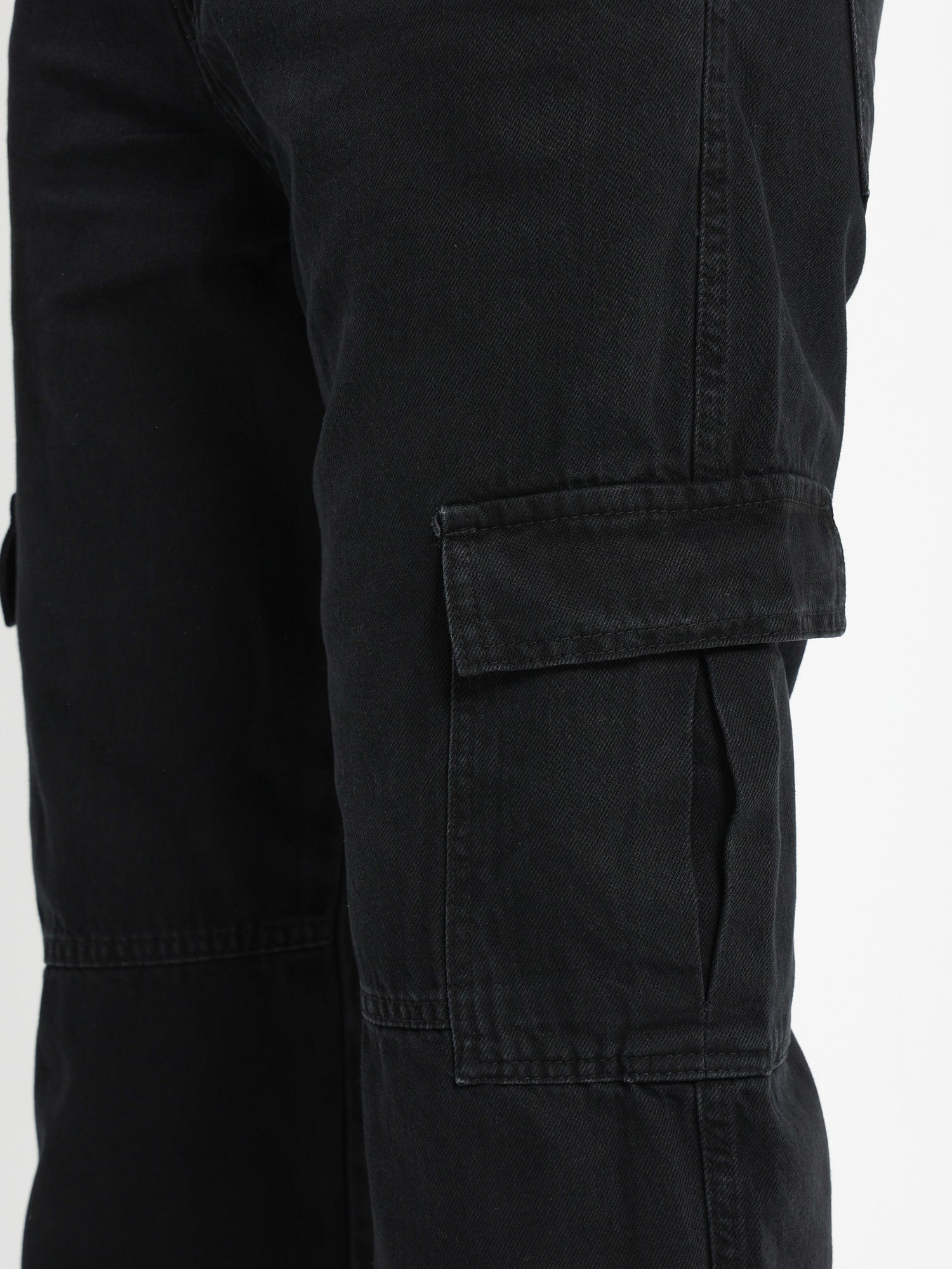 Casual Cargo Denim Jeans