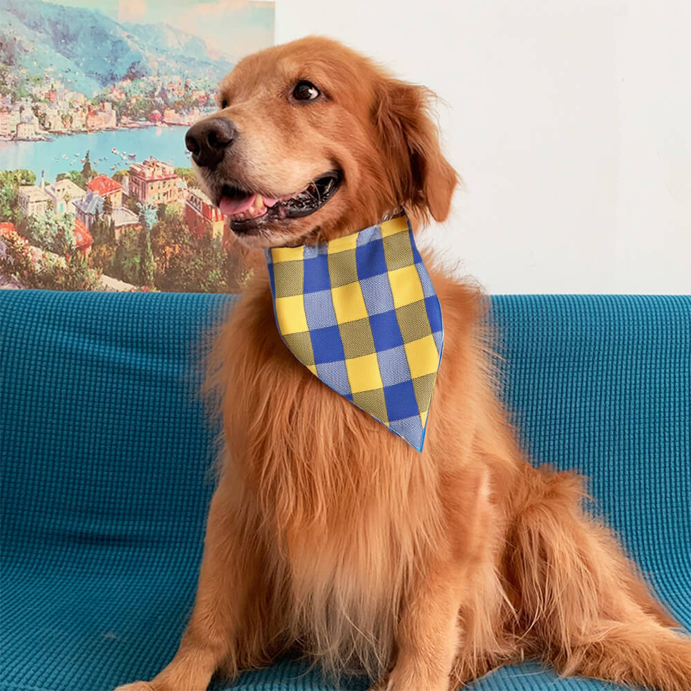 Trendy Tie-On Pets Stylish Accessories Dog Bandana