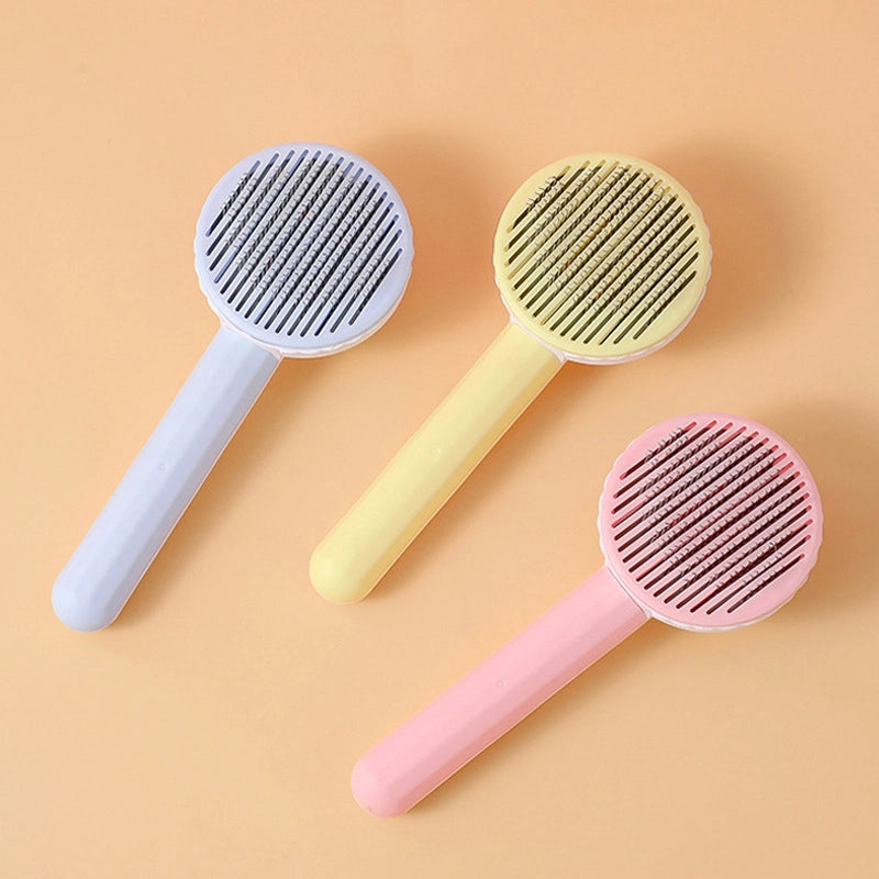 Pet Garden Dog Grooming Tools - Dog Hair Removal Brush For Cleaning Beautifying Dogs