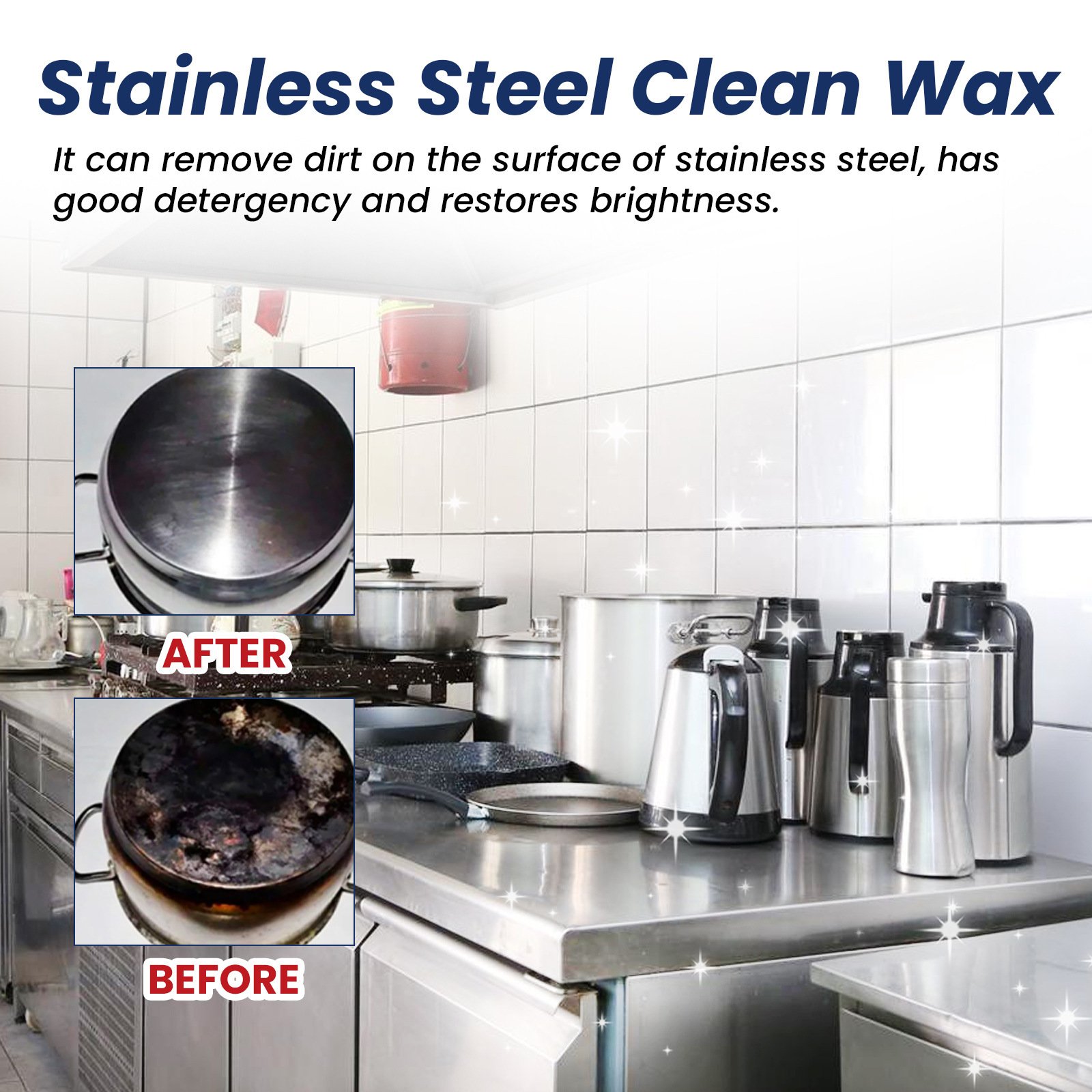 48% OFF Magical Nano-Technology Stainless Steel Cleaning Paste-SURFACE SAFE. NO RESIDUE