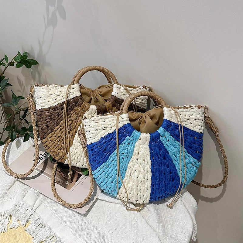 Women's Medium Spring&summer Straw Vacation Straw Bag