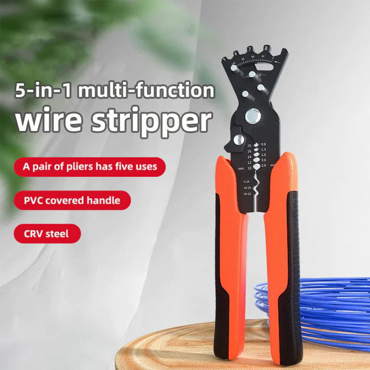 5-in-1 Multifunctional Wire Stripping Pliers for Electrician