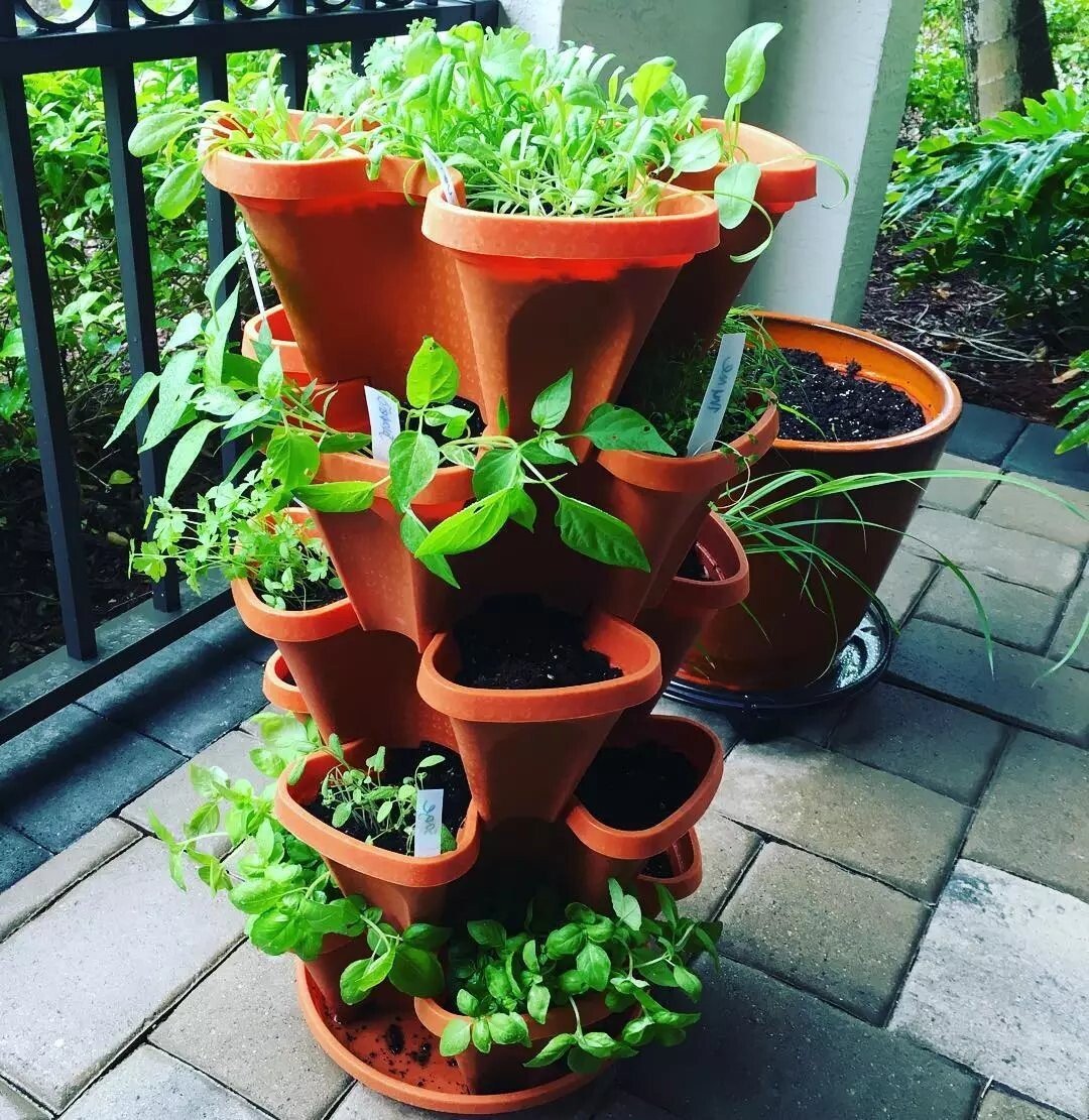 🌼Spring Sale -Stand Stacking Planters Strawberry Planting Pots