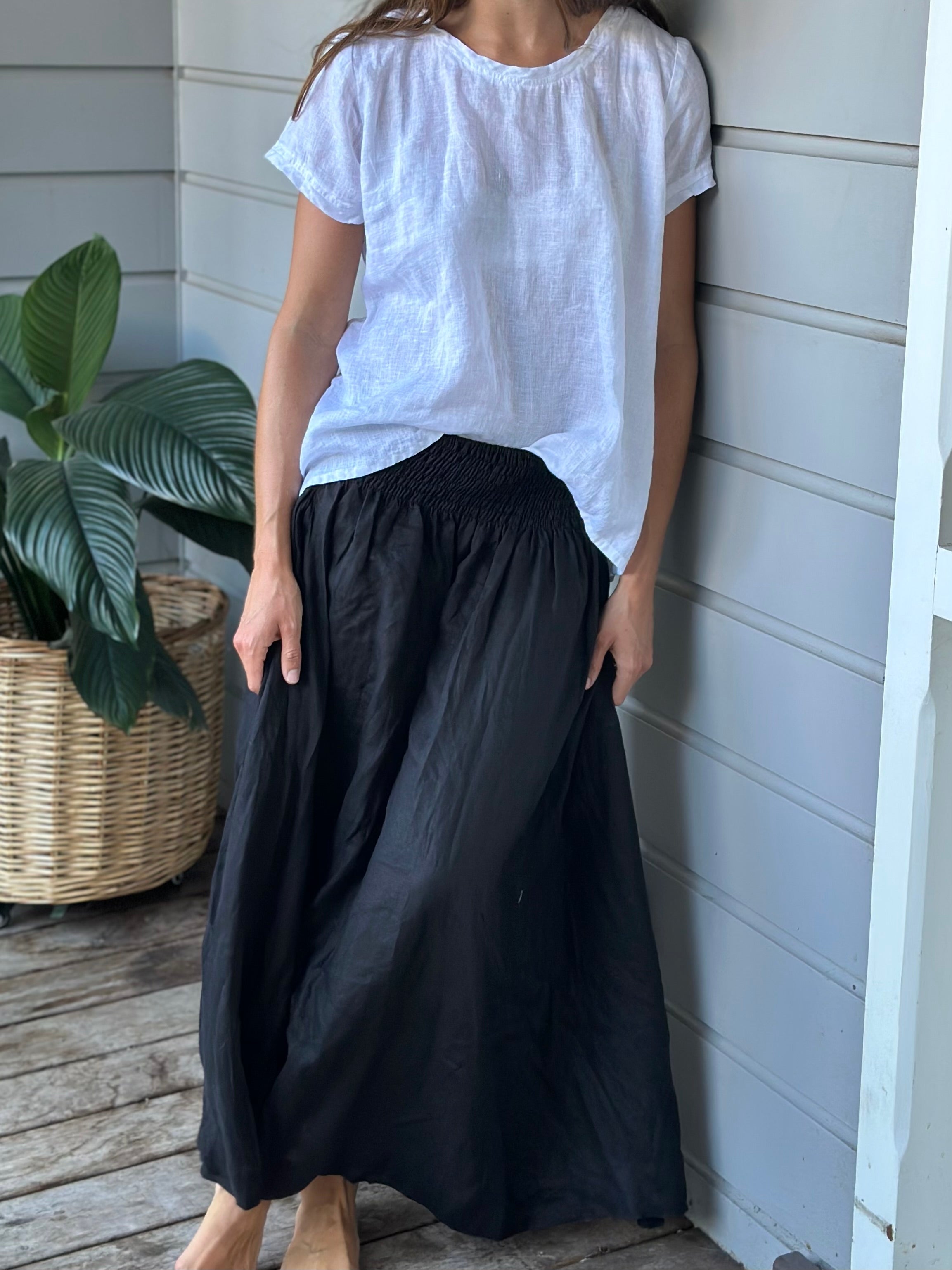 black linen
