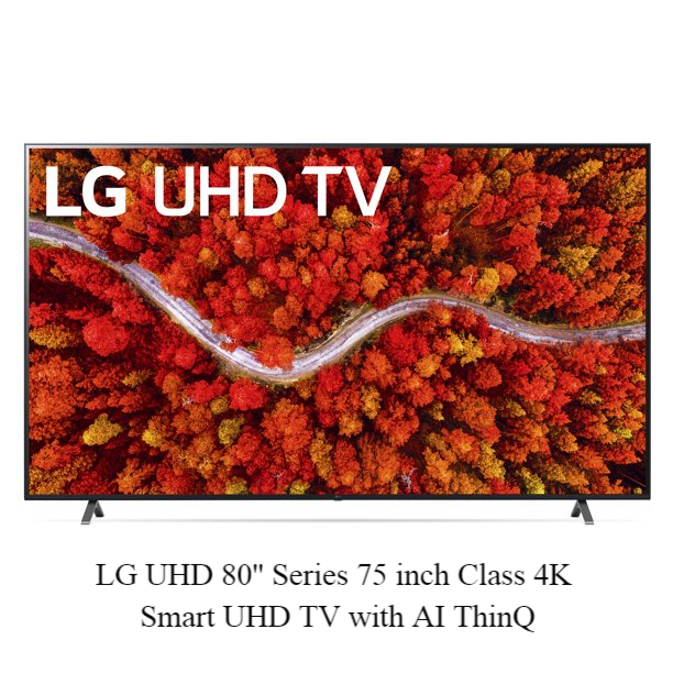 LG UHD 80'' Serie 75 pulgadas Clase 4K Smart UHD TV con AI ThinQ