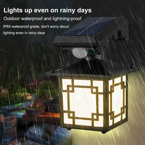 Solar Sensor Light. Wall Mounted Solar Light