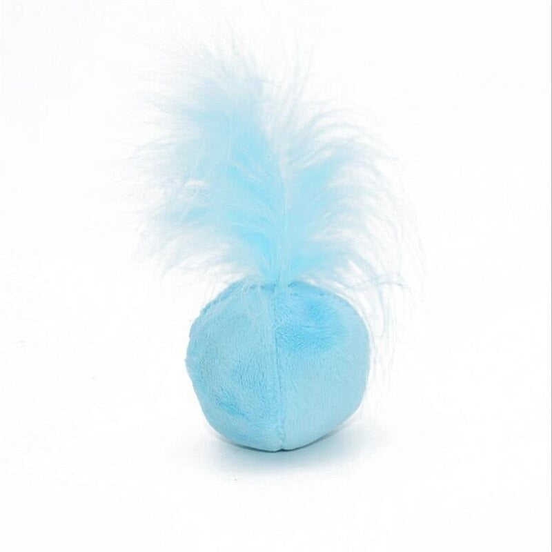 Cat Toy Sound Ball Hair