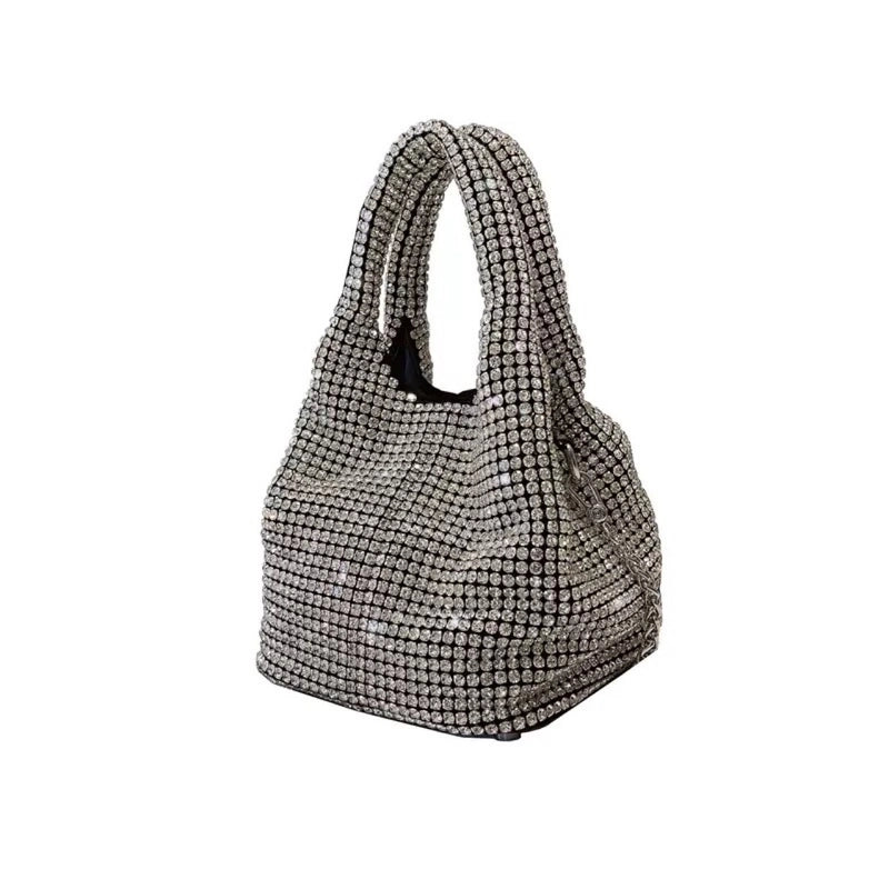Women's Small Autumn Rhinestone Vintage Style Handbag