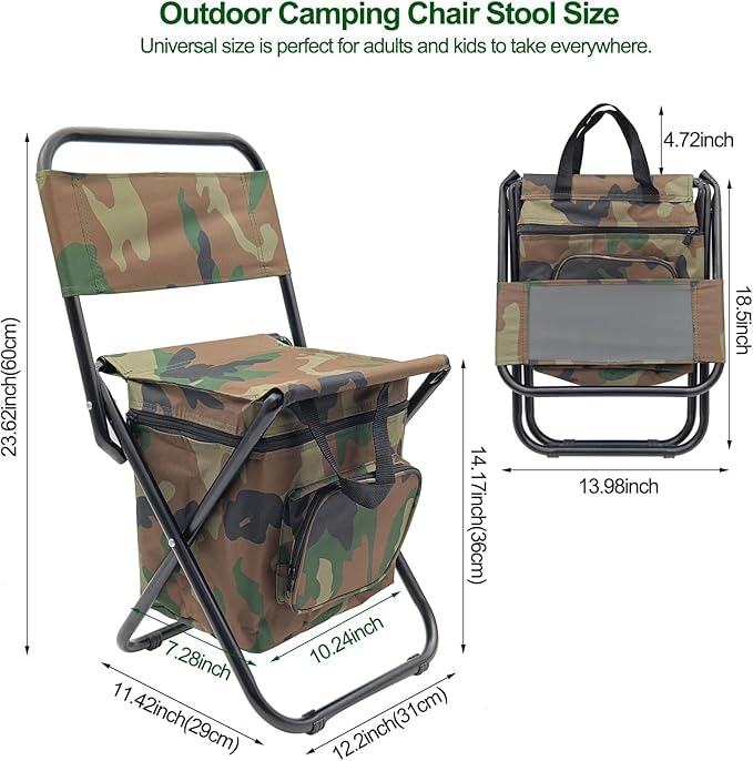 Foldable Camping Chair with Bag. Foldable Camping Chair