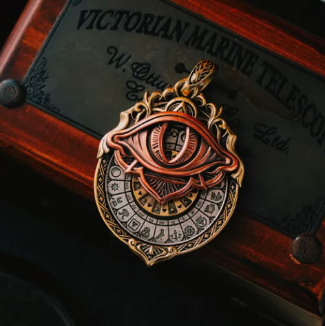 👁️‍🗨️🔥ULTIMO GIORNO 50% DI SCONTO👁️‍🗨️Ciondolo Tarot Vision fatto a mano: connettiti alla saggezza cosmica in qualsiasi momento (✨Include manuale di istruzioni)