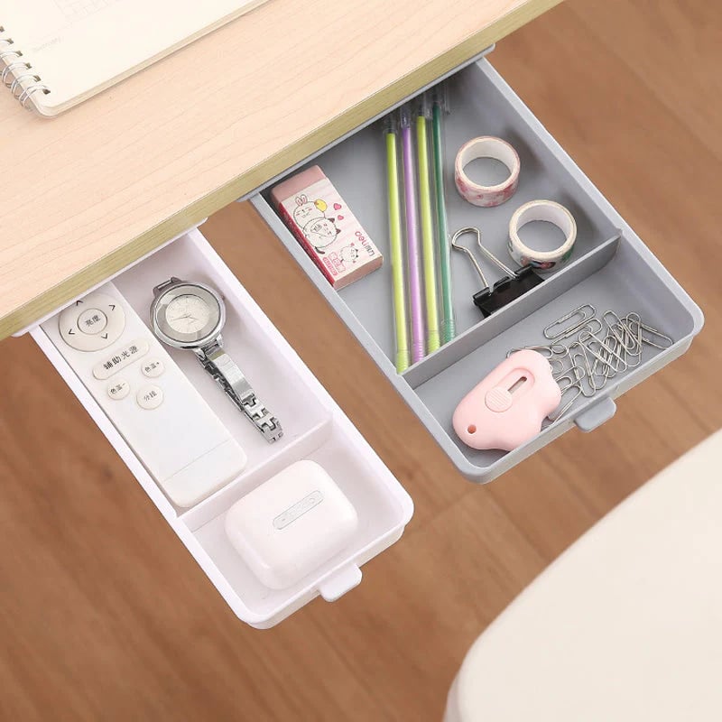 🔥Last Day Promotion 49% OFF - Under Desk Storage Drawer (💥Buy 2 Get Free Shipping💥)