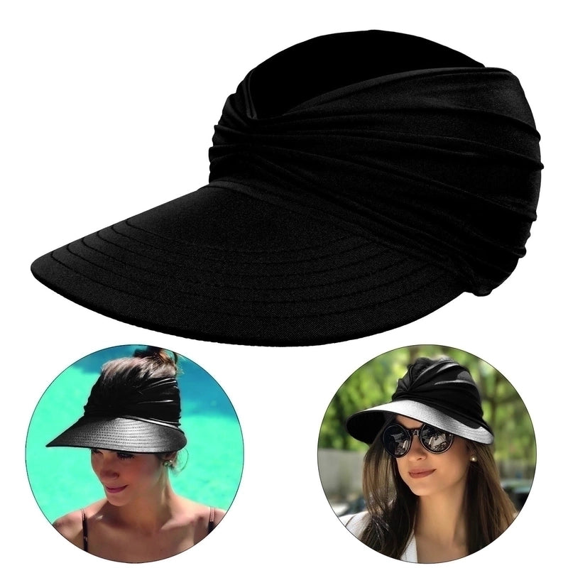 Women's Fashion Solid Color Wide Eaves Sun Hat