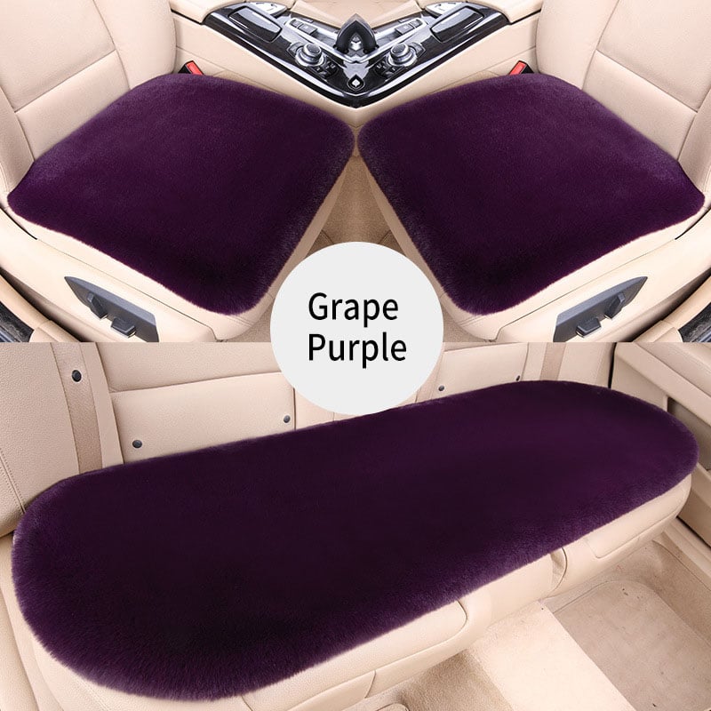 -Plush Car Seat Cushion