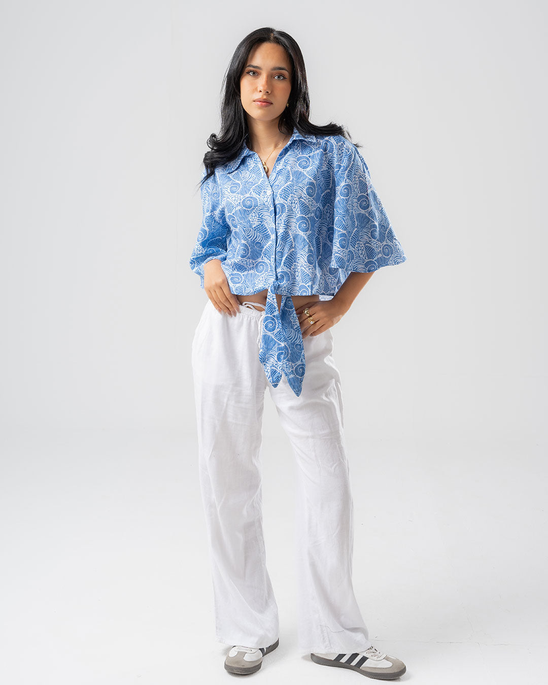 Women's Printed Crop Top
