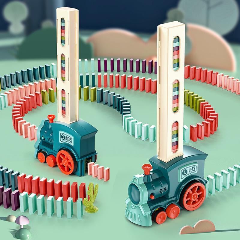 Domino Train Toy Set